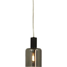 Ikkunavalaisin Aneta Lighting Cylinder Ø9cm musta/savulasi