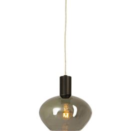 Ikkunavalaisin Aneta Lighting Bell Ø15cm musta/savunharmaa