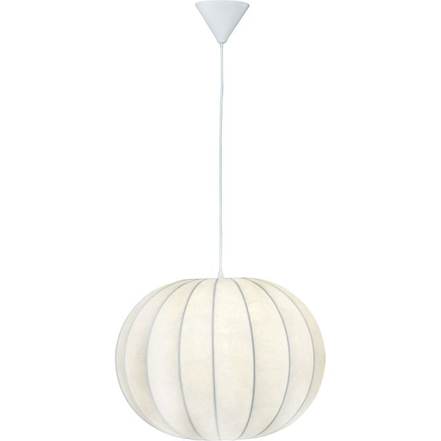 Riippuvalaisin Aneta Lighting Joni, Ø45cm, valkoinen