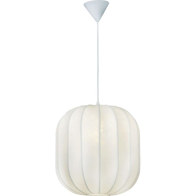 Riippuvalaisin Aneta Lighting Julie, Ø38cm, valkoinen