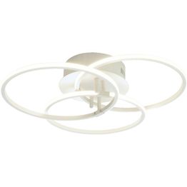 Plafondi Aneta Lighting Ringo 3-osainen valkoinen