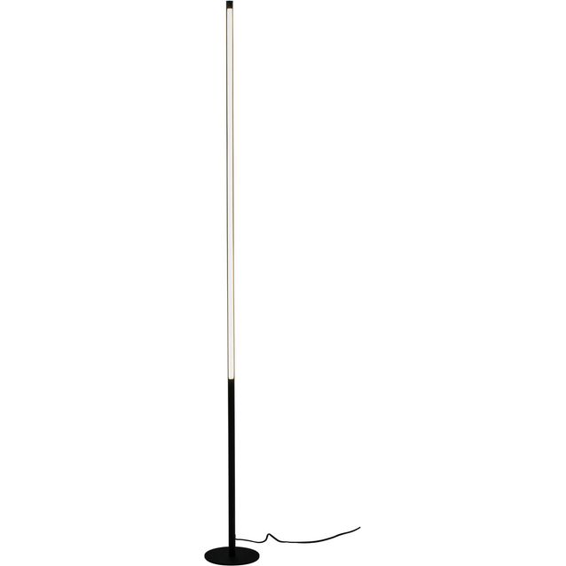 LED-lattiavalaisin Aneta Lighting Stecco, musta