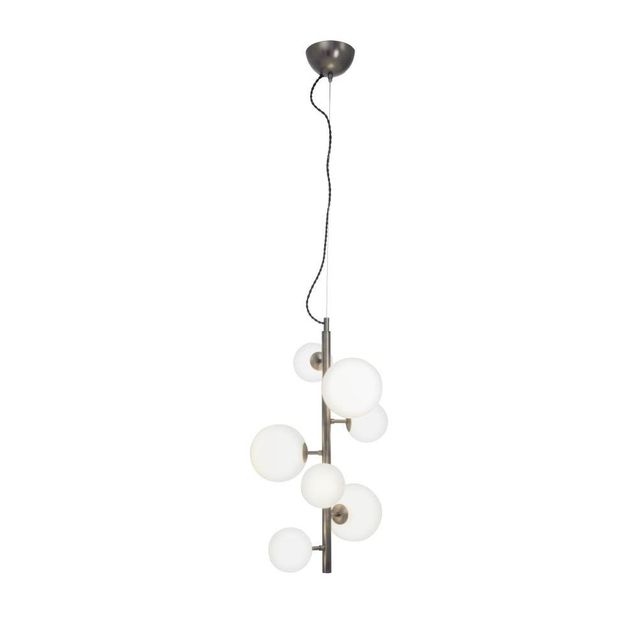 Kattovalaisin Aneta Lighting Molekyl Ø38cm tina/valkoinen