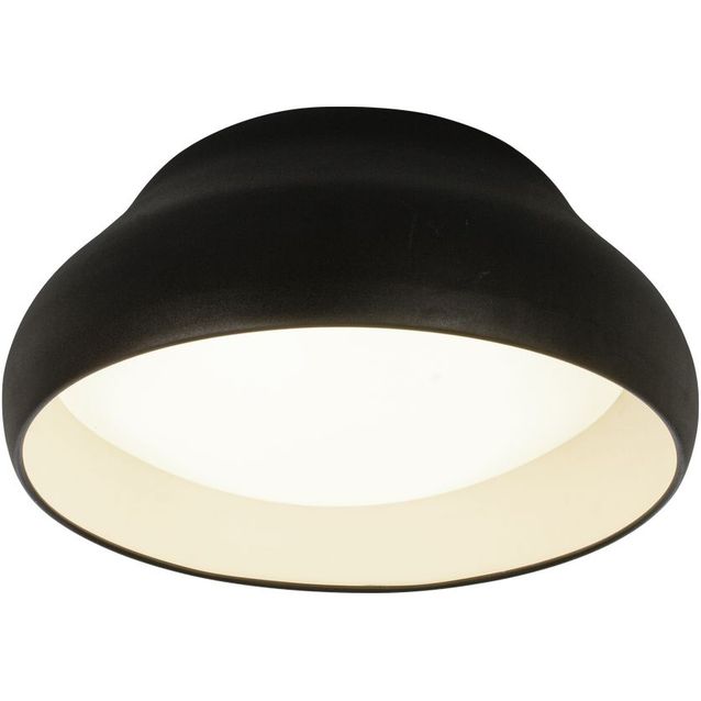 LED-kattoplafondi Aneta Lighting Sinus, 3000-6000K, musta