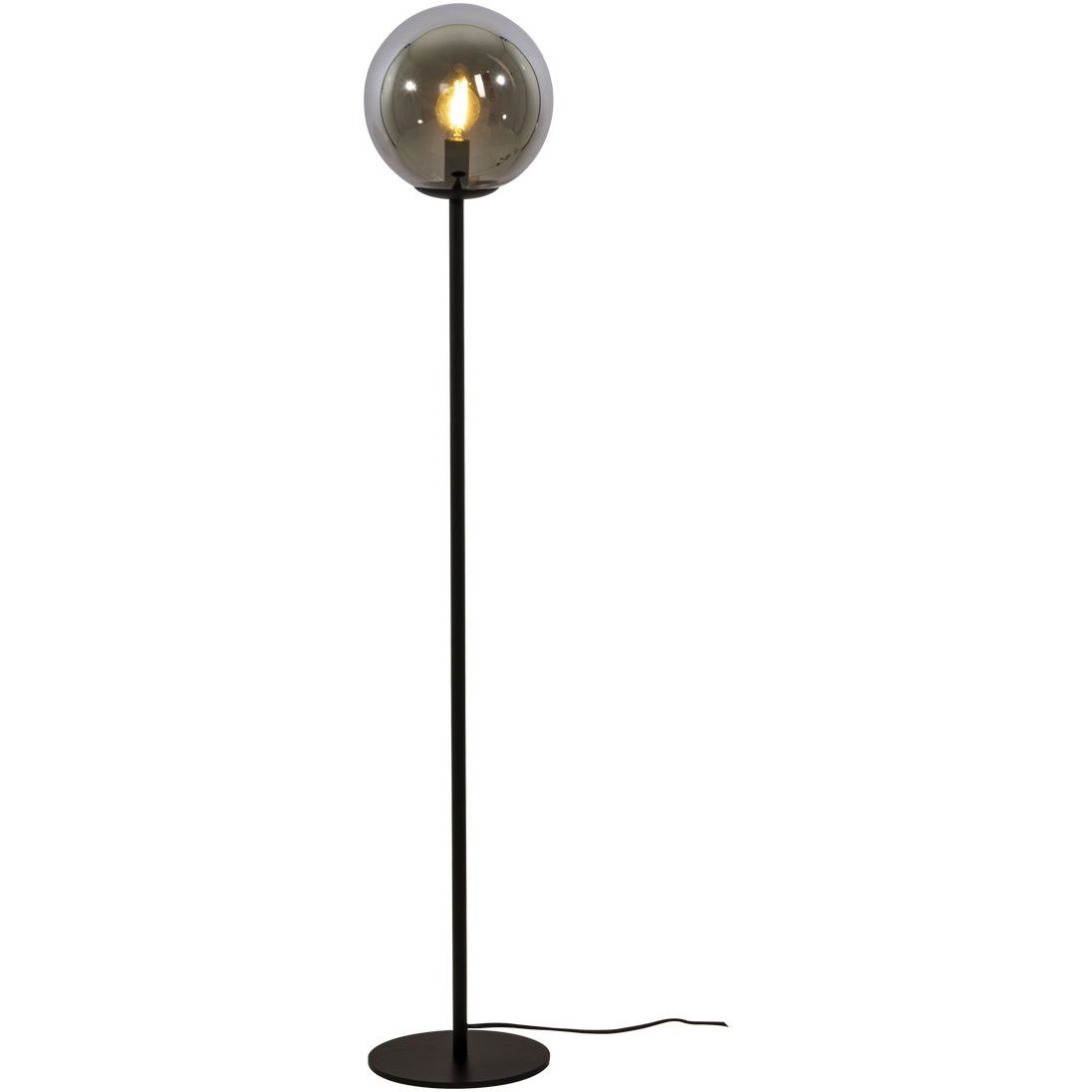 Lattiavalaisin Aneta Lighting Molekyl musta/savulasi
