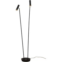 LED-lattiavalaisin Aneta Lighting Artic 2-osainen 3000K musta