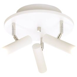 Kattospotti Aneta Lighting Artic 3-osainen pyöreä valkoinen/kromi