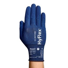 Työhanskat Ansell HyFlex 11-819 Esd, eri kokoja