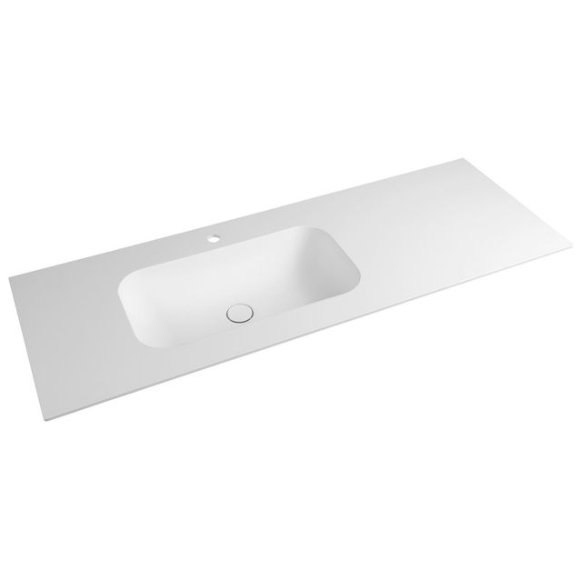 Pesuallas Interia Aruba, vasen, eri kokoja, mattavalkoinen