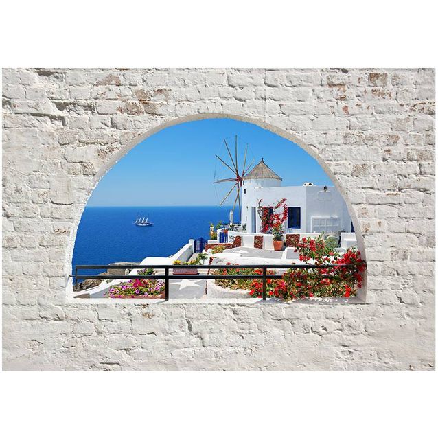 Kuvatapetti Artgeist Summer in Santorini eri kokoja