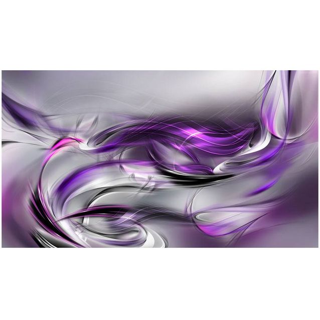 Kuvatapetti Artgeist Purple Swirls II 500x280cm