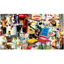 Kuvatapetti Artgeist Scraps of Modernity 500x280cm