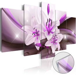 Akryylilasitaulu Artgeist Violet Desert Lily eri kokoja