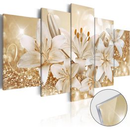 Akryylilasitaulu Artgeist Golden Bouquet eri kokoja
