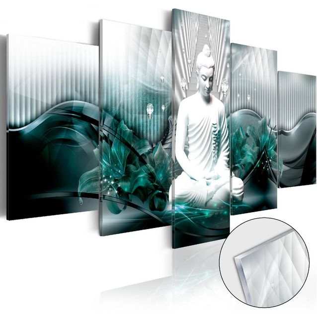 Akryylilasitaulu Artgeist Azure Meditation eri kokoja