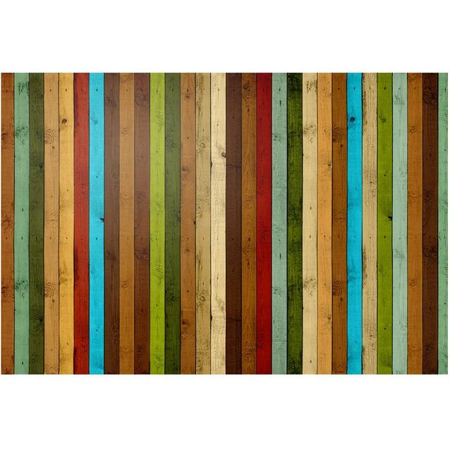 Kuvatapetti Artgeist Wooden rainbow 270x400cm