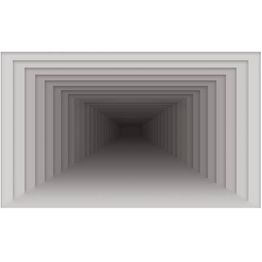 Kuvatapetti Artgeist Äärettömyys, 270x450cm, harmaa