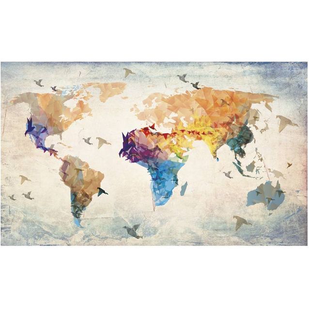 Kuvatapetti Artgeist Paper birds 270x450cm