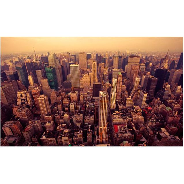 Kuvatapetti Artgeist Bird Eye View of Manhattan New York 270x450cm