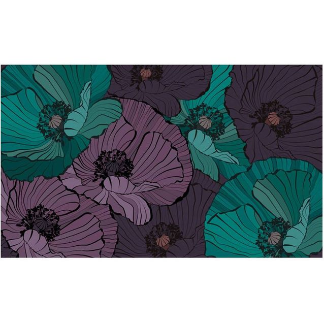 Kuvatapetti Artgeist Kukkapenkki 270x450cm