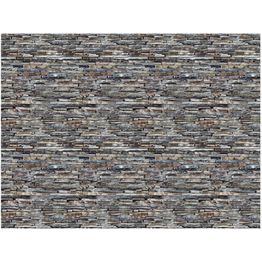 Kuvatapetti Artgeist Like a castle, 270x350cm, tiiliseinä, harmaa