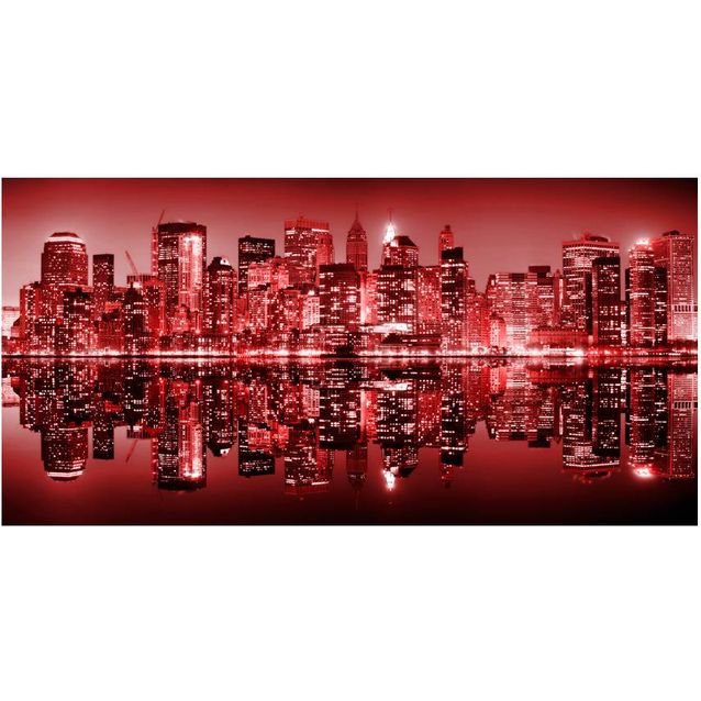 Kuvatapetti Artgeist Red-hot NYC 550x270cm