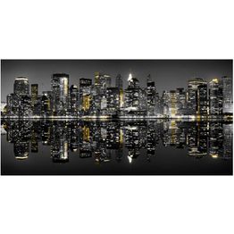 Kuvatapetti Artgeist American wealth, 550x270cm, harmaa