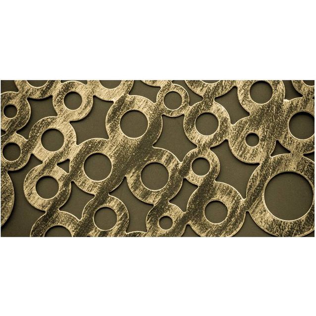 Kuvatapetti Artgeist Sormukset vanhasta pronssista 550x270cm