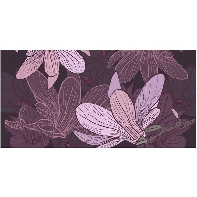 Kuvatapetti Artgeist Dreamy flowers 550x270cm