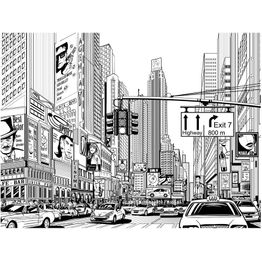 Kuvatapetti Artgeist Street New Yorkissa eri kokoja