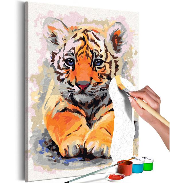 DIY-taulu Artgeist Baby Tiger 60x40cm