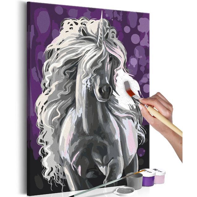 DIY-taulu Artgeist White Unicorn 60x40cm