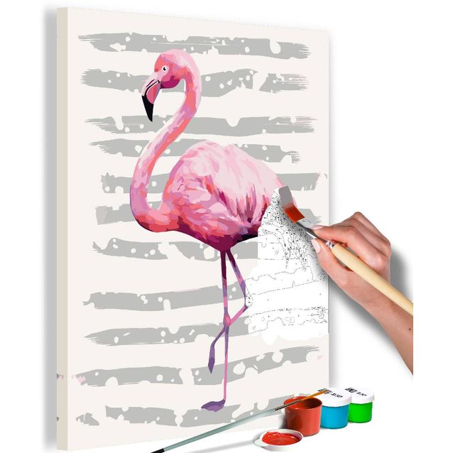 DIY-taulu Artgeist Beautiful Flamingo 60x40cm