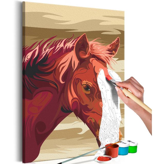 DIY-taulu Artgeist Brown Horse 60x40cm