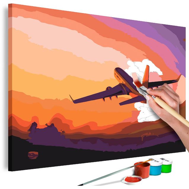 DIY-taulu Artgeist Plane in the Sky 40x60cm
