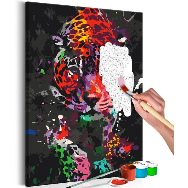 DIY-taulu Artgeist Spotted Leopard 60x40cm