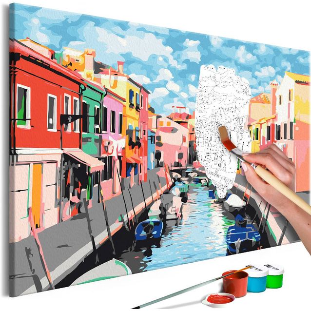 DIY-taulu Artgeist Houses in Burano 40x60cm