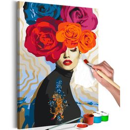 DIY-taulu Artgeist Tiger on Shoulder 60x40cm