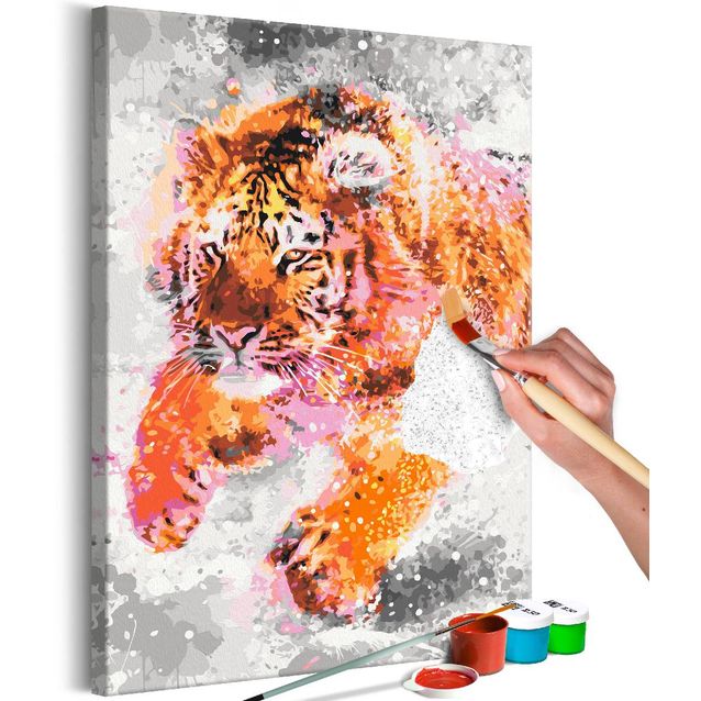 DIY-taulu Artgeist Running Tiger 60x40cm