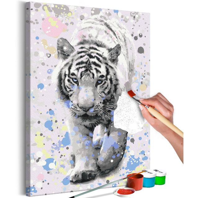 DIY-taulu Artgeist White Tiger  60x40cm