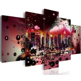 Canvas-taulu Artgeist The colours of New York, 50x100cm