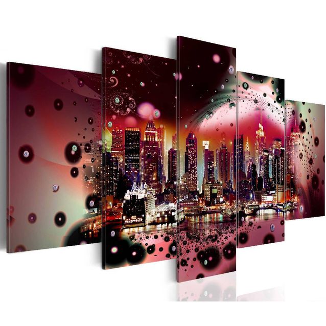 Taulu Artgeist The colours of New York, 50x100cm