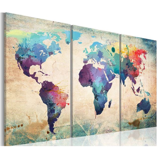 Taulu Artgeist Maalattu maailma eri kokoja