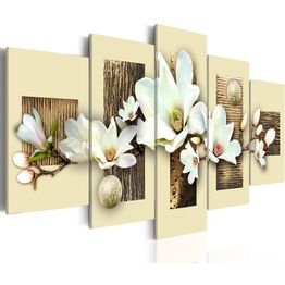 Canvas-taulu Artgeist Texture and magnolia, eri kokoja