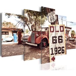 Canvas-taulu Artgeist California - vintage style, eri kokoja