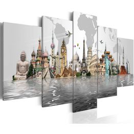 Canvas-taulu Artgeist Cultural monuments, eri kokoja