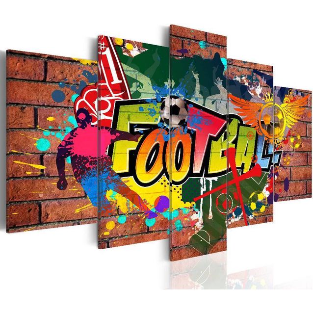 Taulu Artgeist Soccer eri kokoja