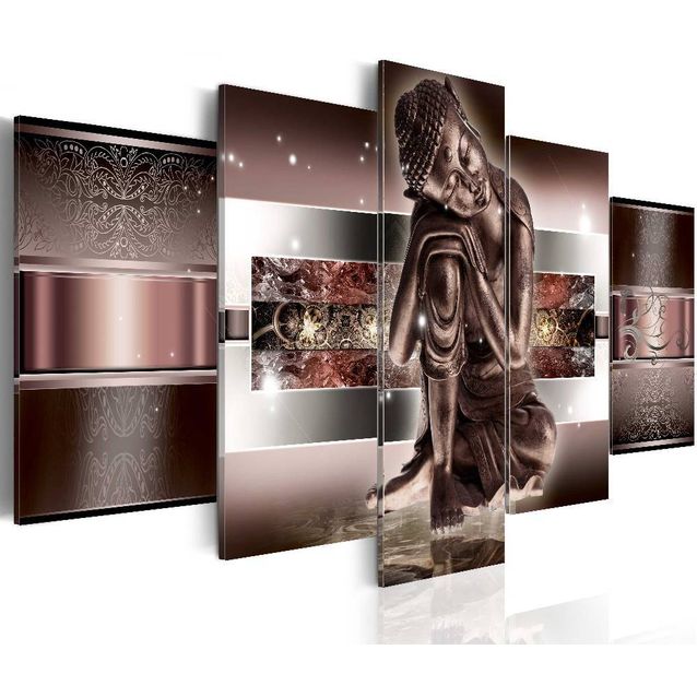 Taulu Artgeist Sleeping Buddha in reds eri kokoja