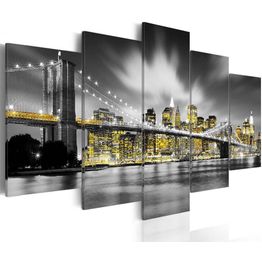 Canvas-taulu Artgeist NYC: amber eyes, eri kokoja