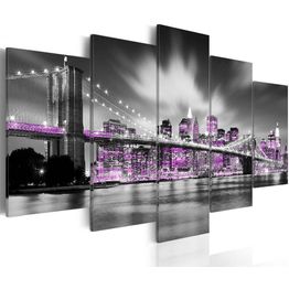 Canvas-taulu Artgeist Amethystine New York, eri kokoja